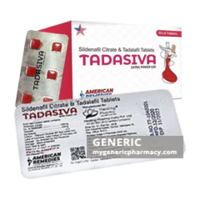 Generic TadaSiva (tm) Sildenafil 100 mg + Tadalafil 20 mg, 40mg