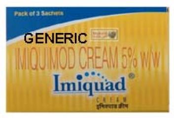Generic Aldara Cream (tm) 5% 0.25 gm (5 Sachet)