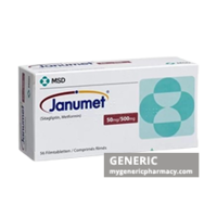 Generic Janumet (tm) Sitagliptin (50mg) + Metformin (500mg)