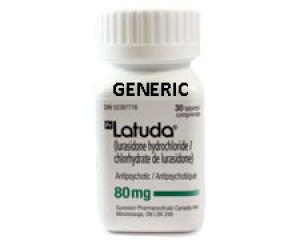 Generic Latuda (tm) 80 mg (60 Pills)