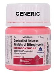 Generic Nitroglyn 2.6 mg (60 Pills)