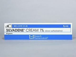 Generic Silvadene (tm) 1% Cream - 15gm (3 tubes)