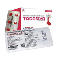 Generic TadaSiva (tm) Sildenafil 100 mg + Tadalafil 20 mg (30 Pills)